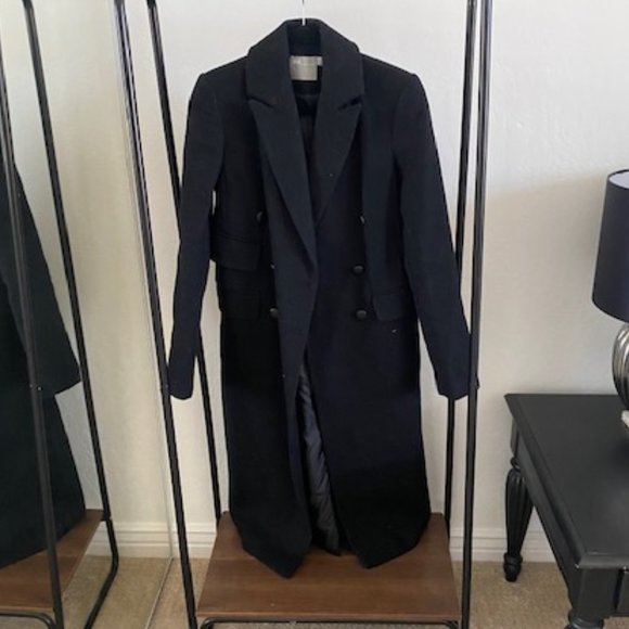 Structured longline coat - Picture 1 of 3